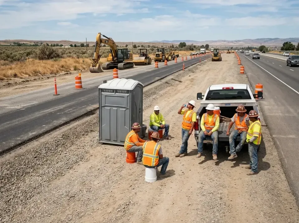 highway-road-construction-crew-007 — frequently asked questions, Porta Potty and Restroom Rentals in Tama, IA